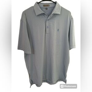 Peter Millar Light Blue Polo Shirt